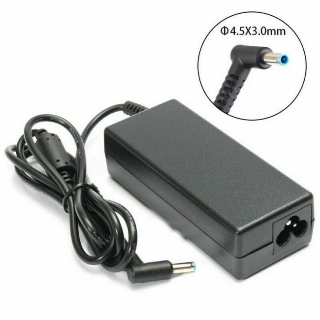 HP 65W Blue Pin Laptop Charger for EliteBook 840 G3 Series – 19.5V 3.33A Original Adapter