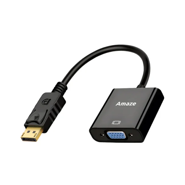 DP to VGA Adapter 1080P Full HD