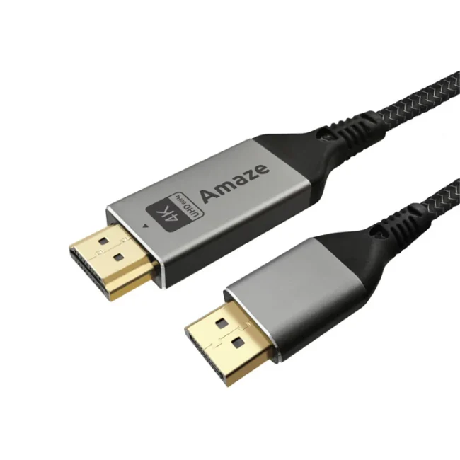 DP to HDMI 4k@60hz Display Cable 2m