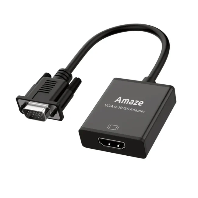 VGA to HDMI Adapter with Audio
